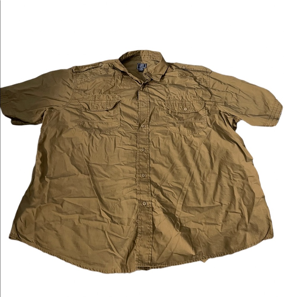 Mens button dress down shirt